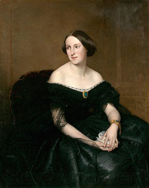 Antonio Maria Esquivel Portrait of a lady France oil painting art